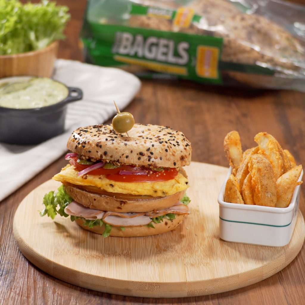 Bagel Club Sandwich