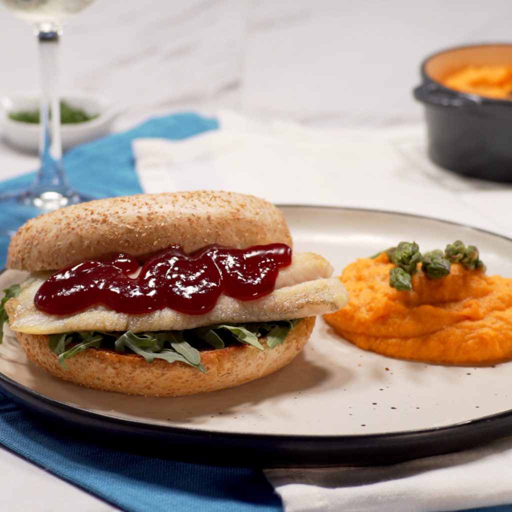 Bagel filete a la jamaica