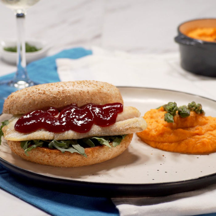 Bagel filete a la jamaica