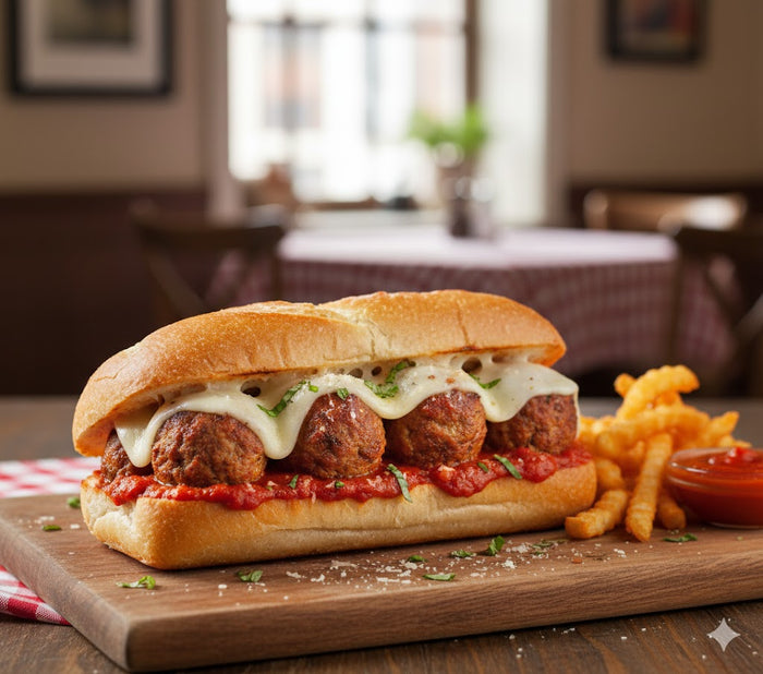 Chicken Meatball Sandwich