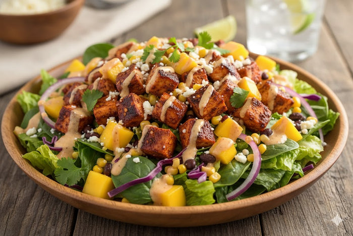 Chipotle Chicken Mango Salad